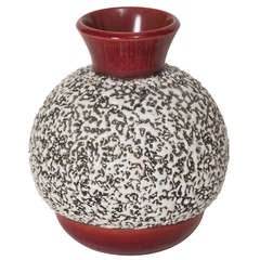 Speckle Glaze Ceramic Vase by Paul Millet