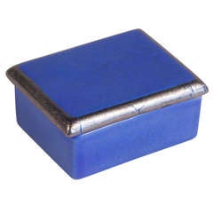 Longwy Ceramic Box