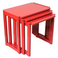 Lacquered Nesting Tables by Paul Laszlo