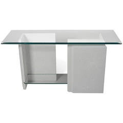 Architectural Stone Console Table