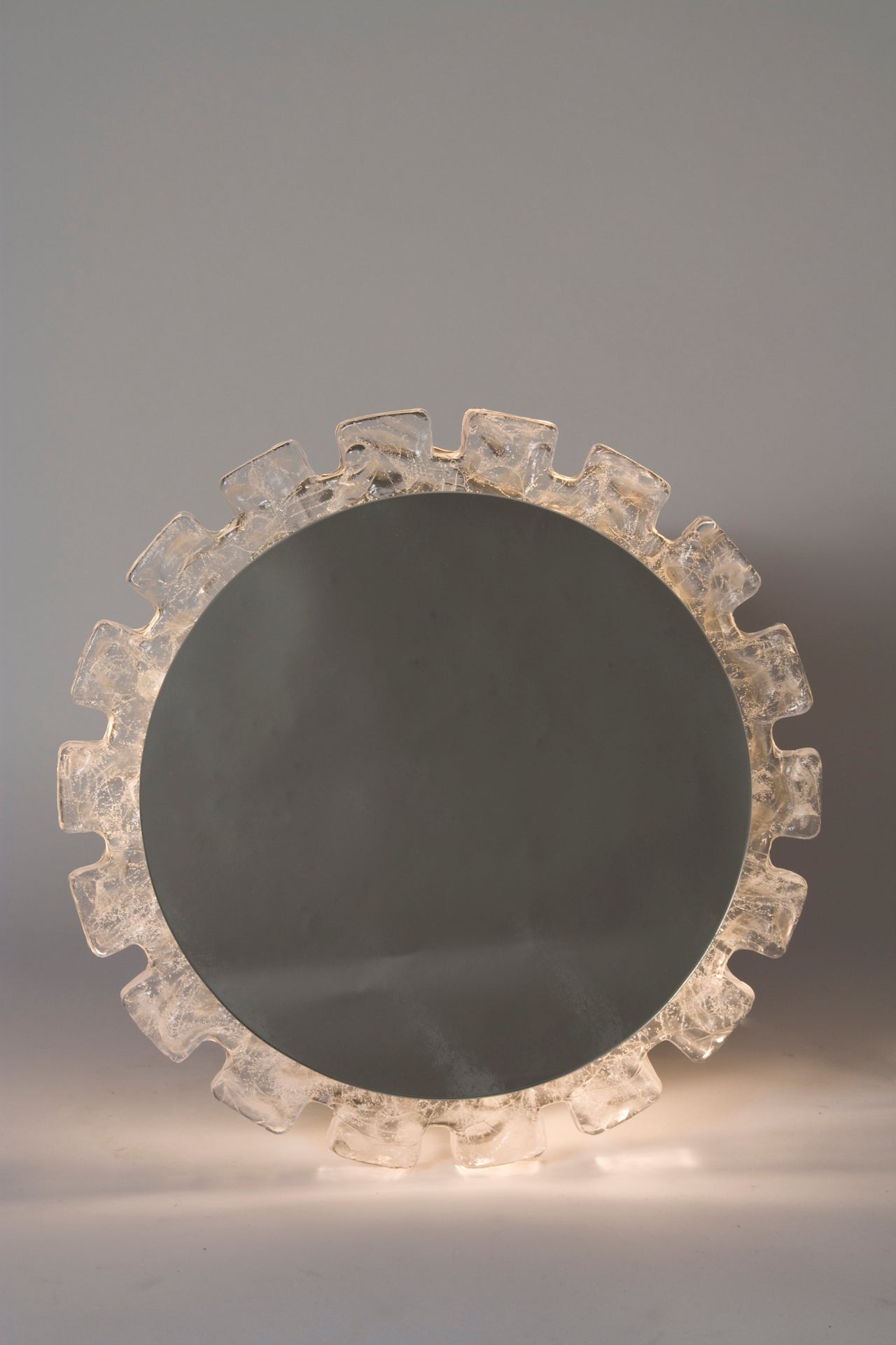 Perspex Circular/Round Illuminated MIrror