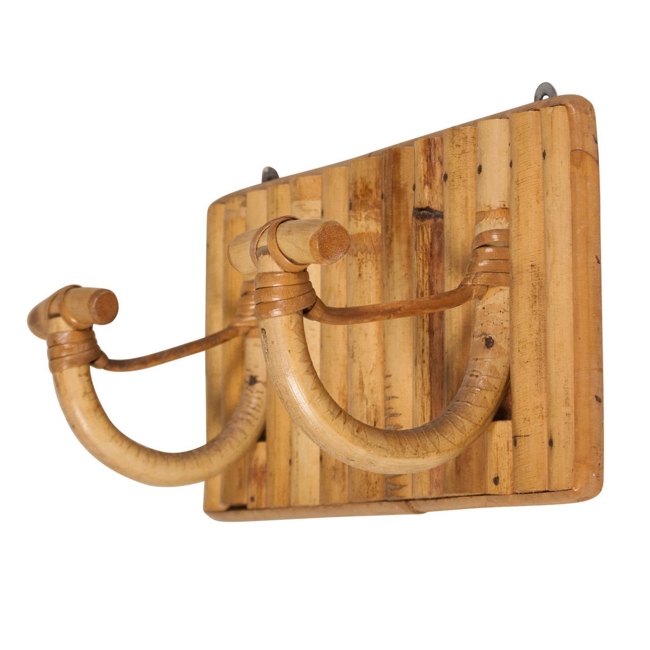 Mid-20th Century Bamboo Coat Rack