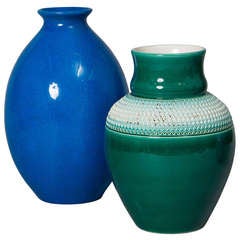 Two French Ceramic Vases