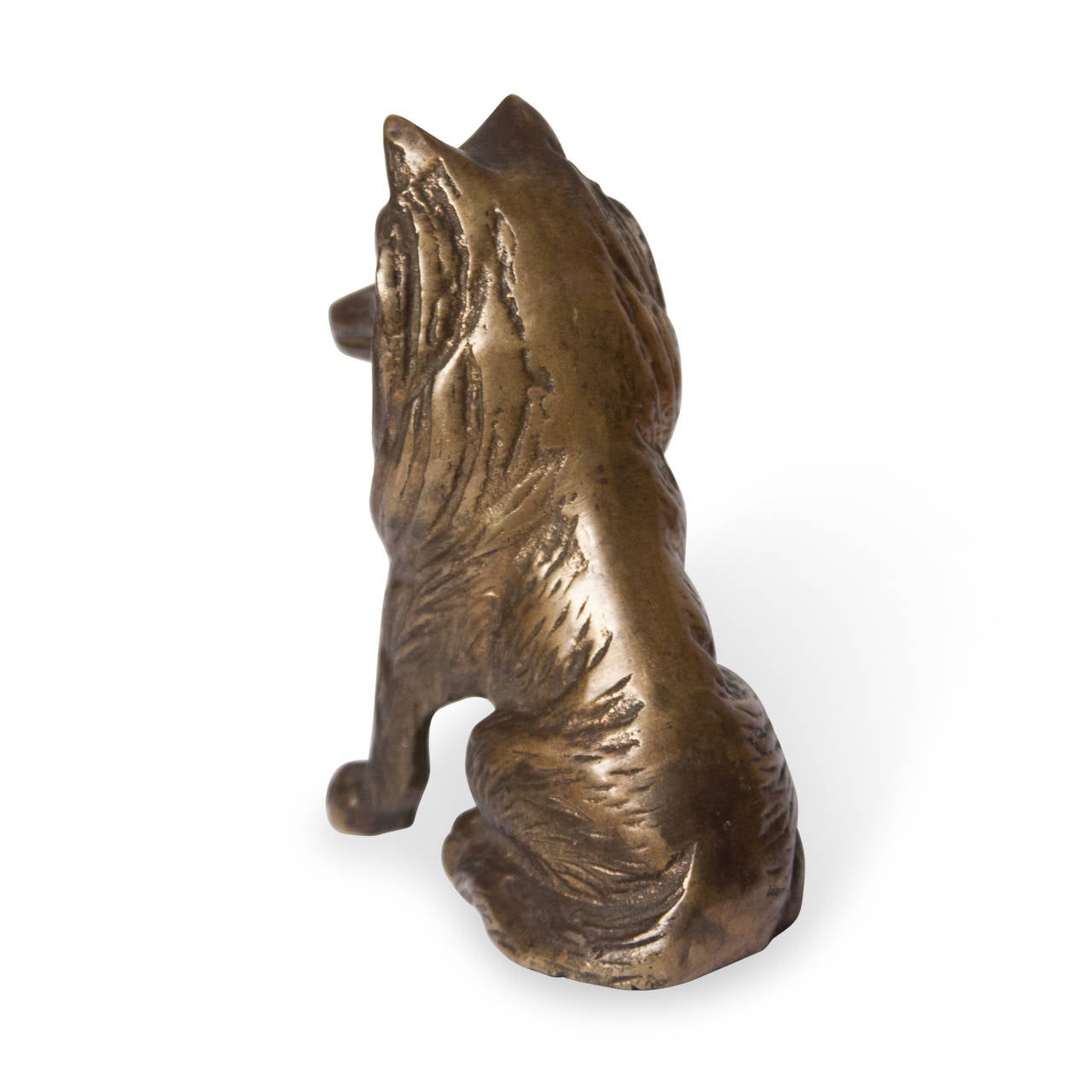 Bronze Sculpture of a Dog In Good Condition In Brooklyn, NY