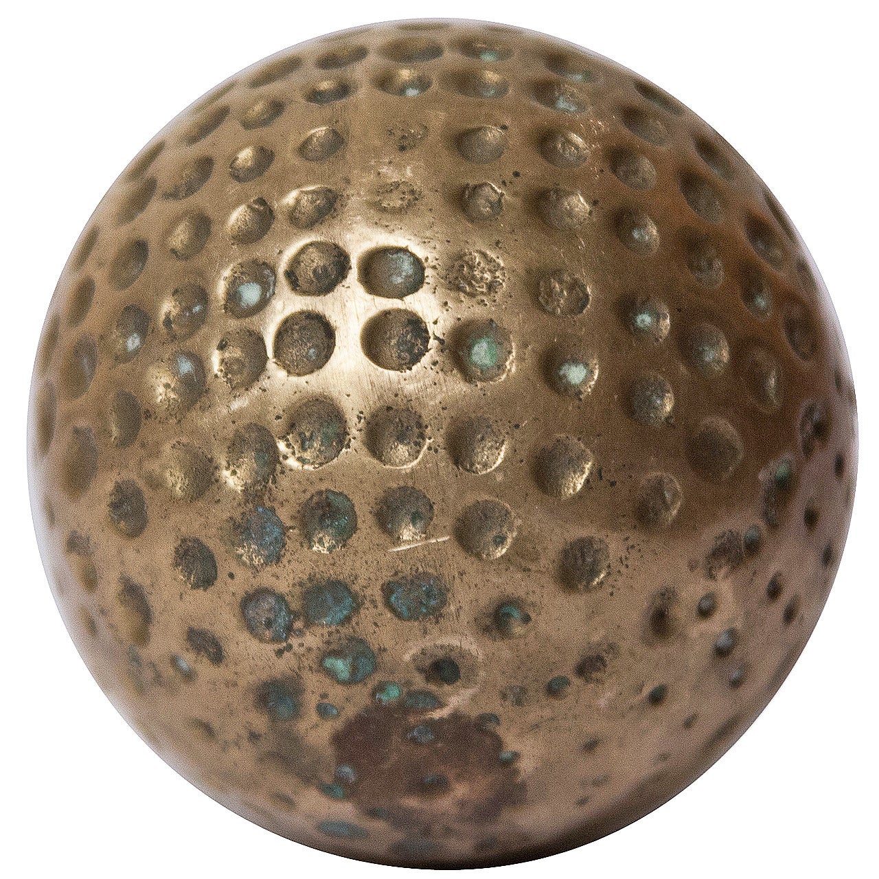 Vintage Bronze Gold Ball