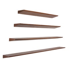 Stacked Wall Mounted Shelves