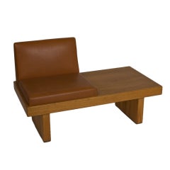 Single Seat Platform Bench by Harvey Probber