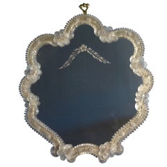 Venetian Glass Frame Mirror