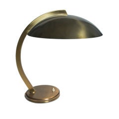 1960s Italian Brass "Cobra" Desk Lamp