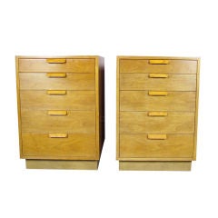 Pair of Dunbar Nightstands designed by Edward Wormley