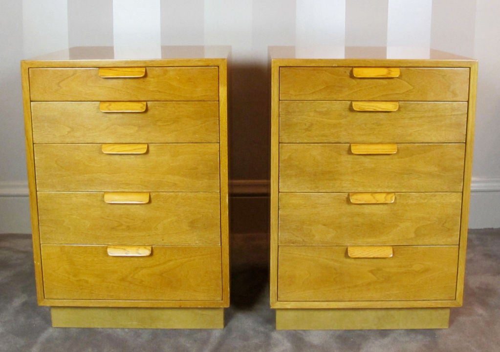Pair of Dunbar Nightstands designed by Edward Wormley 5
