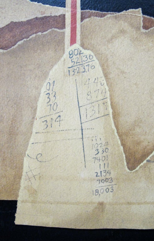 American Loterie - Trompe l'oeil Painting by Kennard M. Harris