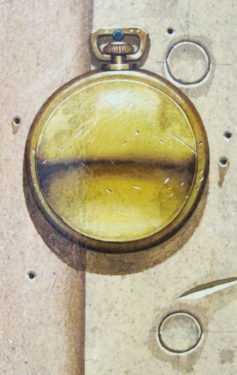 1, 2, 3, 4 - Trompe l'oeil Painting by Kennard M. Harris