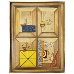1, 2, 3, 4 - Trompe l'oeil Painting by Kennard M. Harris 7