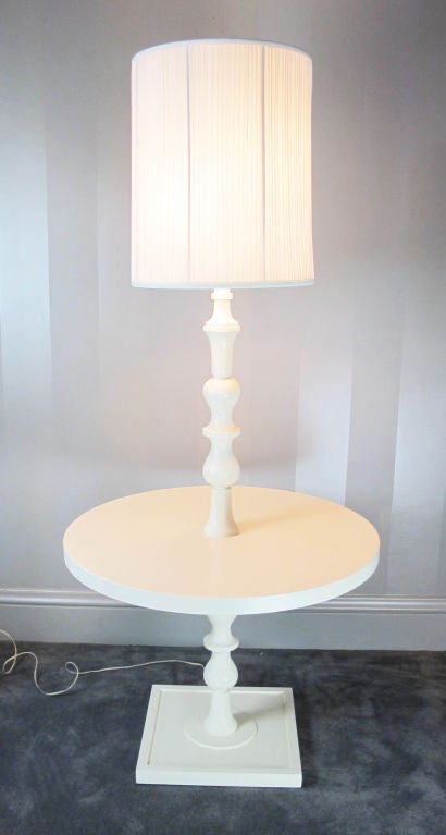 Tommi Parzinger for Parzinger Originals Lamp Table For Sale 4