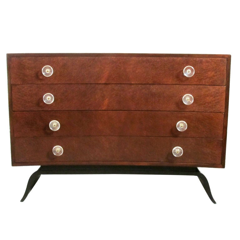 Rare and Exquisite Chest of Drawers Designed by Gilbert Rohde