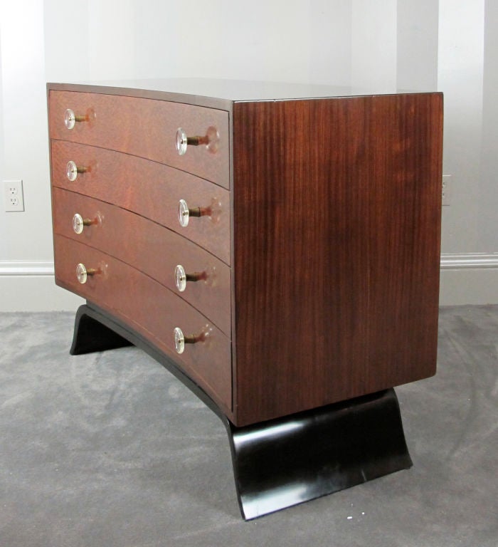 Rare and Exquisite Chest of Drawers Designed by Gilbert Rohde 4