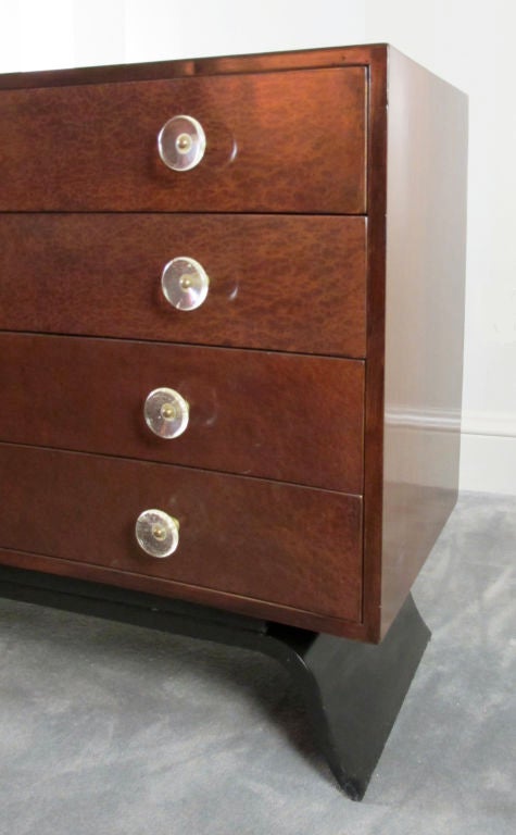 Rare and Exquisite Chest of Drawers Designed by Gilbert Rohde 5