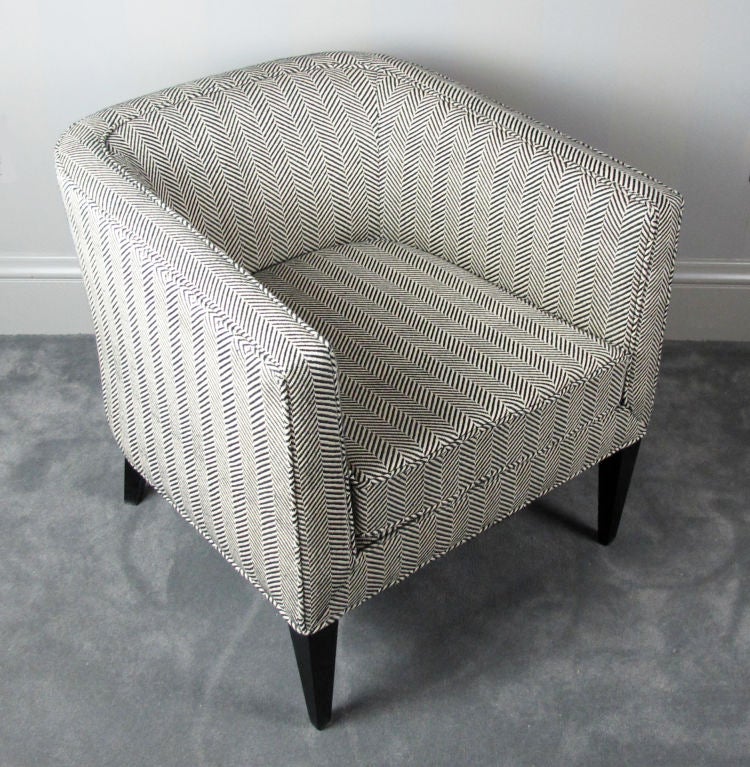 Upholstery Early Dunbar Chair Designed by Edward Wormley For Sale