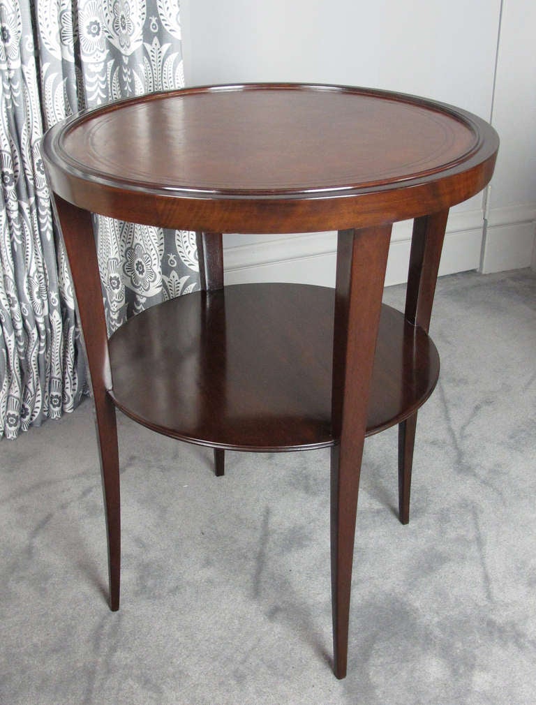 American A Pair of Side Tables by Tommi Parzinger For Sale