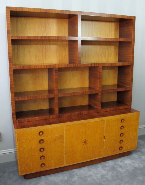 Rare Bookcase Designed by Andrew Szoeke