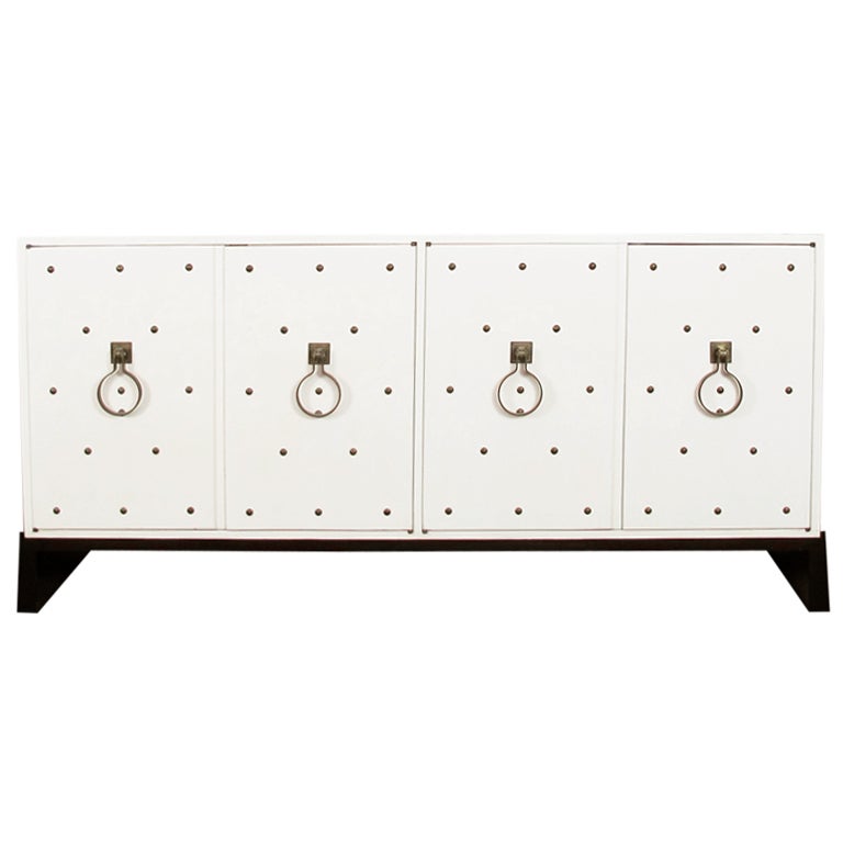 Studded Sideboard by Tommi Parzinger For Sale