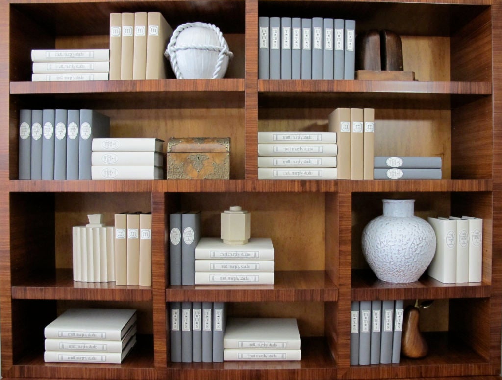 Rare Bookcase Designed by Andrew Szoeke For Sale at 1stDibs