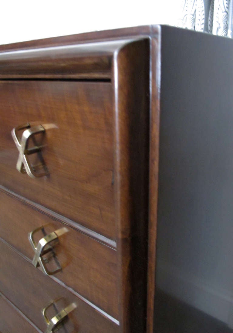 Paul Frankl Tall Chest In Excellent Condition In San Francisco, CA