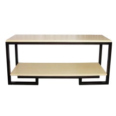 A Console Table Designed by Paul Frankl for Johnson Brothers