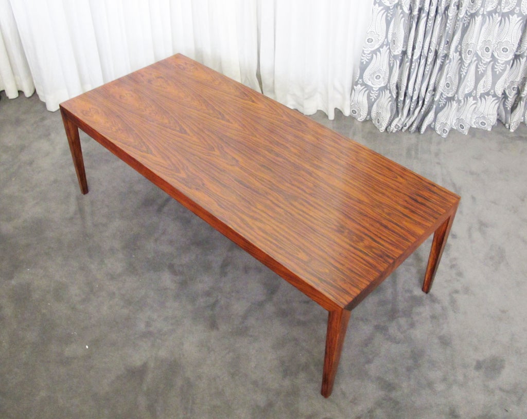 A Danish Rosewood Cocktail Table For Sale 2