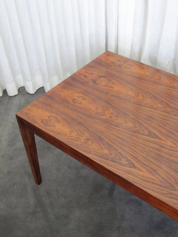 A Danish Rosewood Cocktail Table For Sale 4