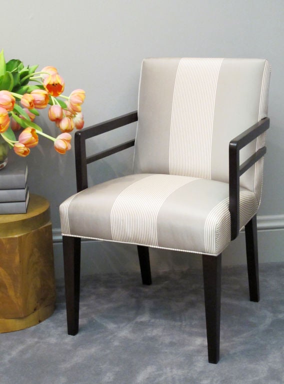 Wood Pair of Widdicomb Armchairs Designed by Robsjohn-Gibbings For Sale