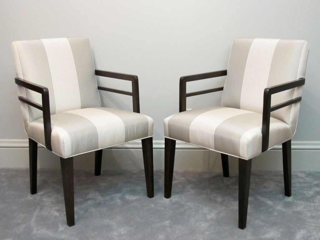 Pair of Widdicomb Armchairs Designed by Robsjohn-Gibbings For Sale 3