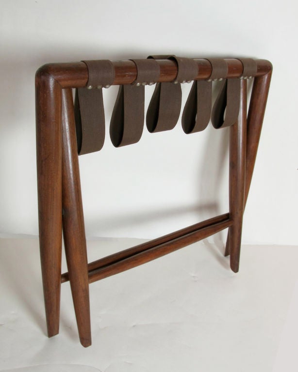 American T.H. Robsjohn-Gibbings for Widdicomb Folding Luggage Stand