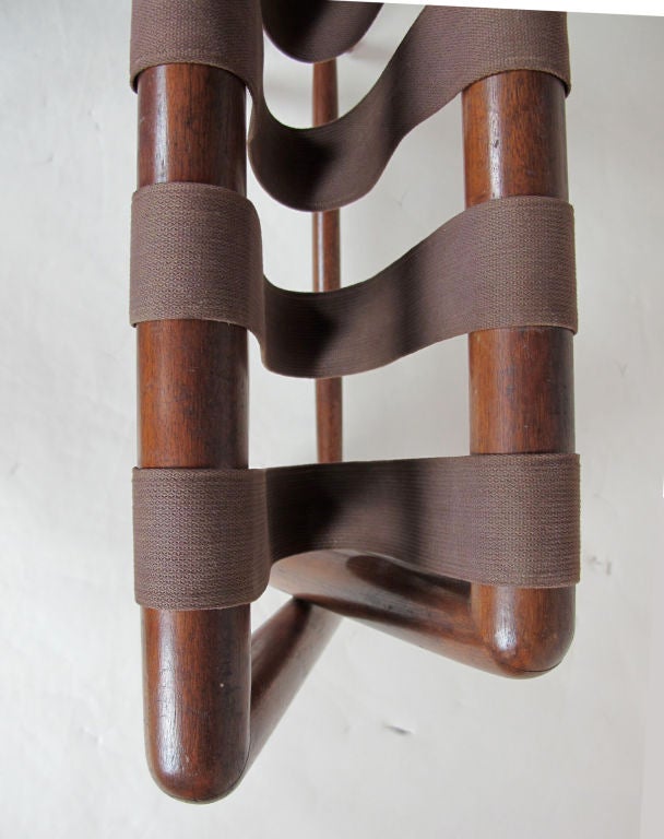 Wood T.H. Robsjohn-Gibbings for Widdicomb Folding Luggage Stand