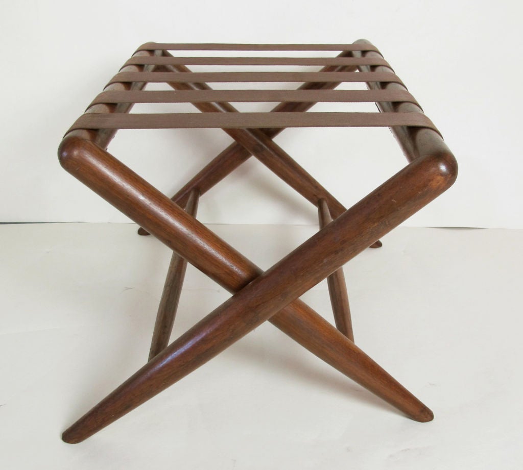 T.H. Robsjohn-Gibbings for Widdicomb Folding Luggage Stand 3