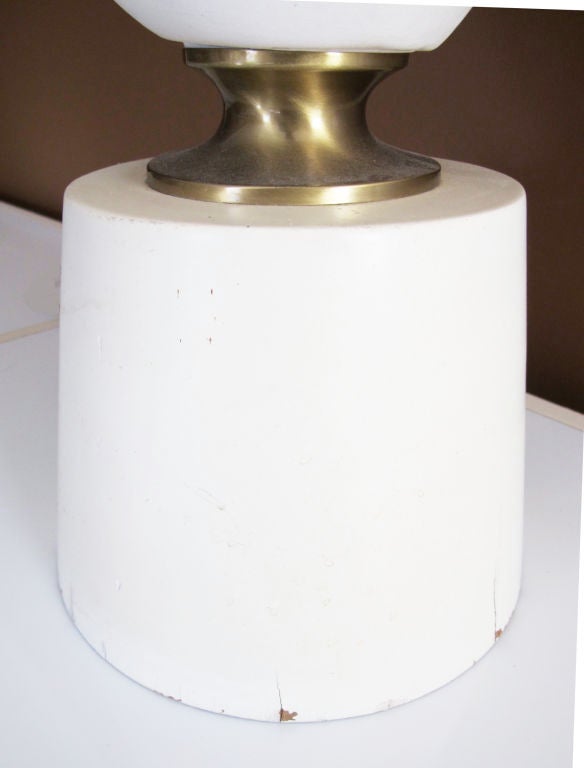 Monumental Table Lamp Attributed to Paul Laszlo For Sale 3