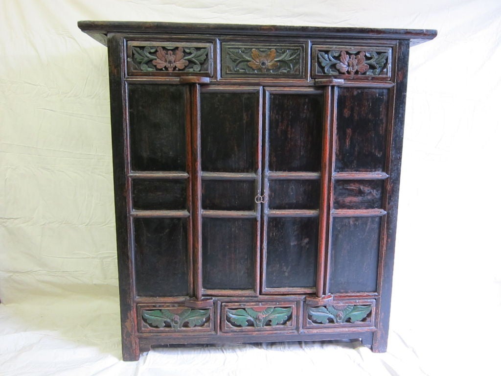 19th century Oriental Provincial cabinet
