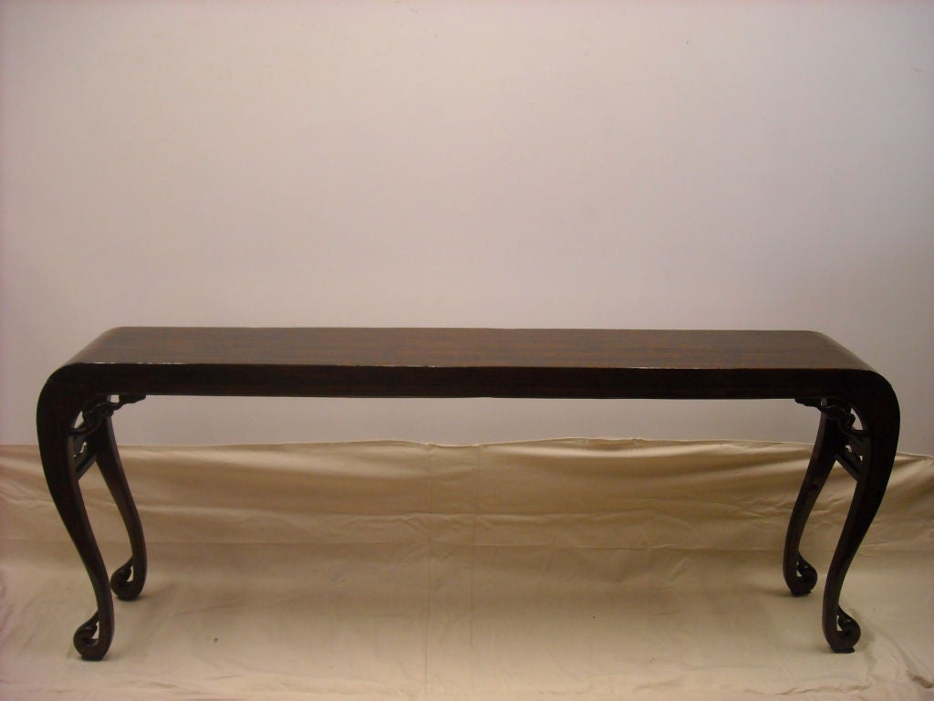19th century Cabriole Leg Console