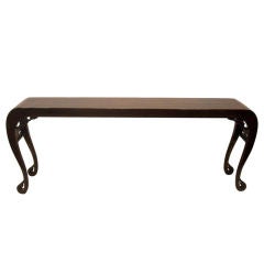 19th century Cabriole Leg Console