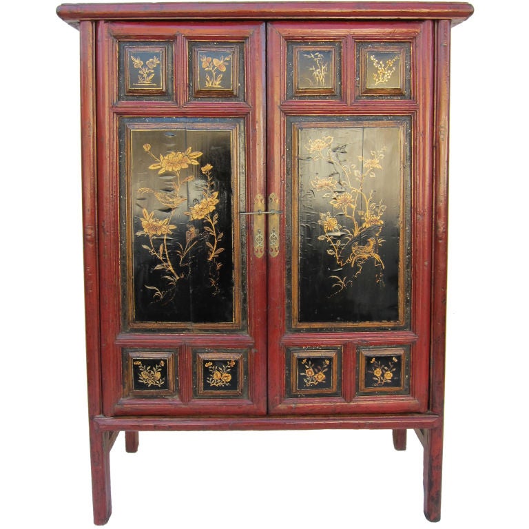 19th century Asian cabinet For Sale