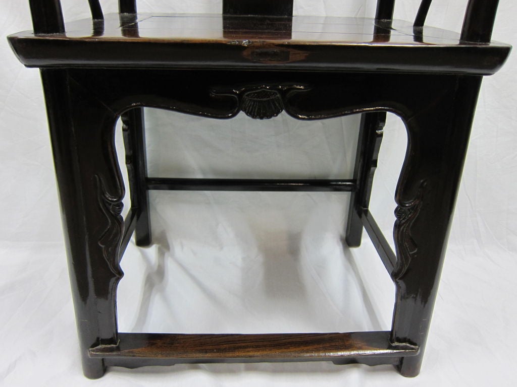 Chinese 19th Century Southern Officials Hat Chairs For Sale