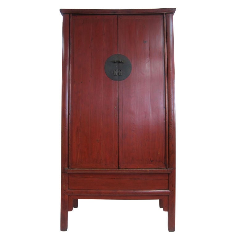 Chinese Tapered Cabinet For Sale