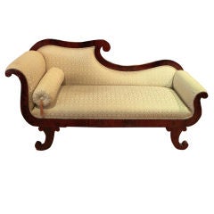 Biedermeier 19th Century Chaise Longue