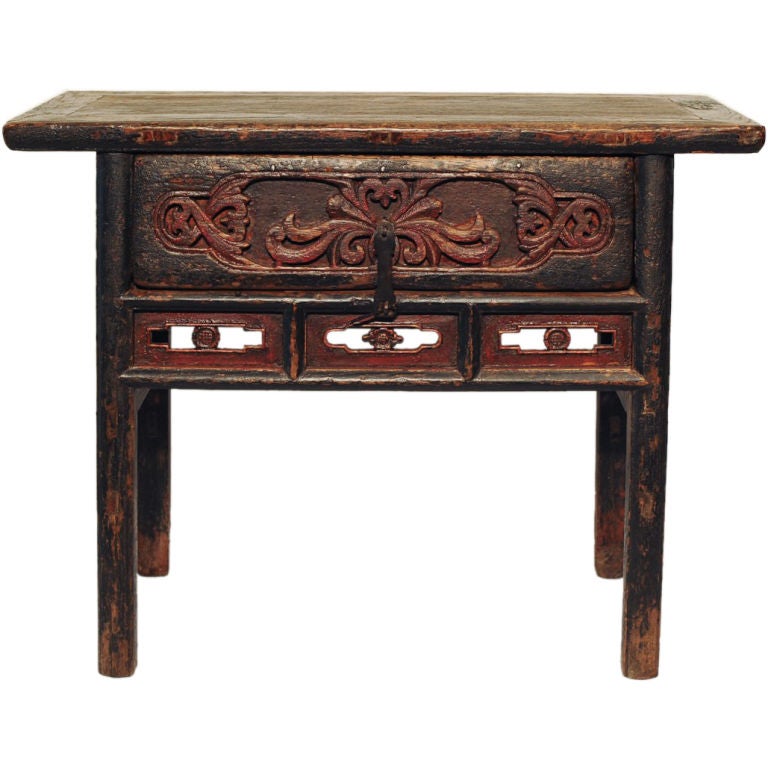 Oriental Console Table For Sale