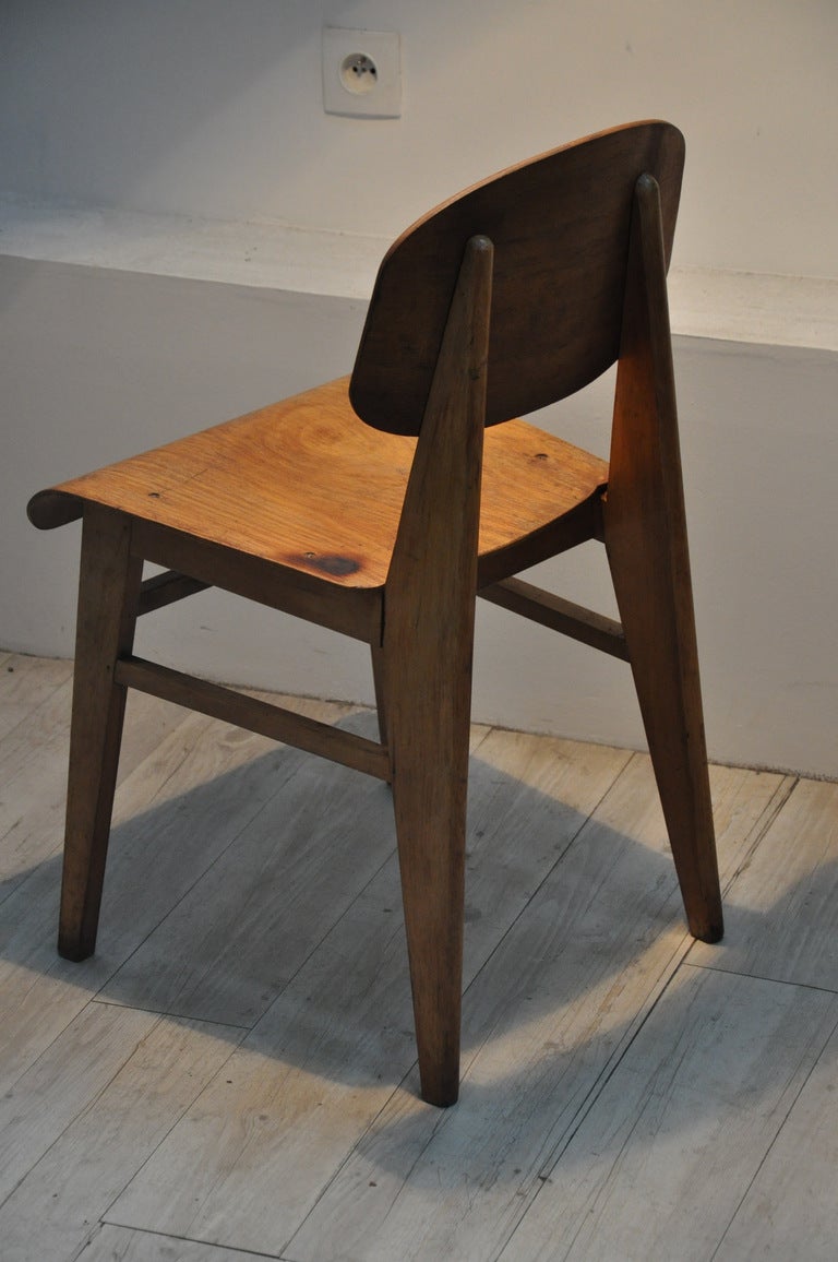 French Chair By Jean Prouvé