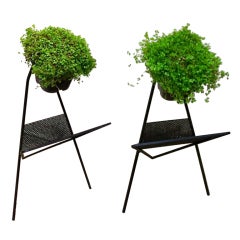Pair of Floor Stands by Mategot