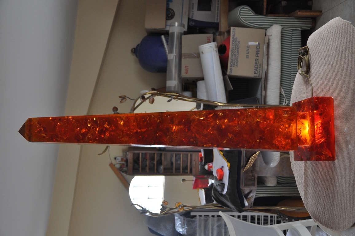 Huge Piramid In Resin By Henri Fernandez