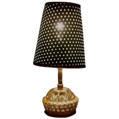 table lamp atributed to line vautrin
