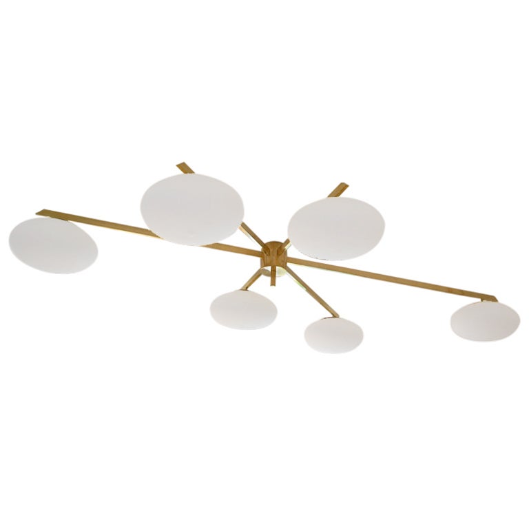 Angelo Lelli
s Italian Chandelier by Arredoluce